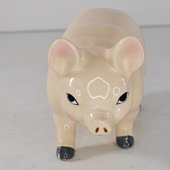 Vintage Josef Originals Pig Figurine Standing Hog Japan Farm Animal - Picture 6 of 8